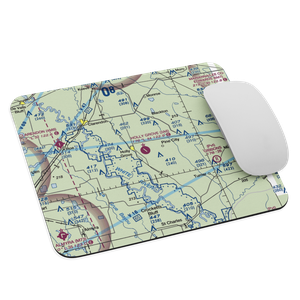 Holly Grove Municipal Airport (2A6) VFR Sectional Mouse Pad
