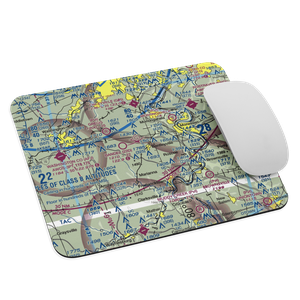 Home Safe Airport (PS87) VFR Sectional Mouse Pad