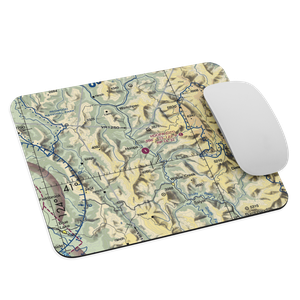Hoopa Airport (O21) VFR Sectional Mouse Pad