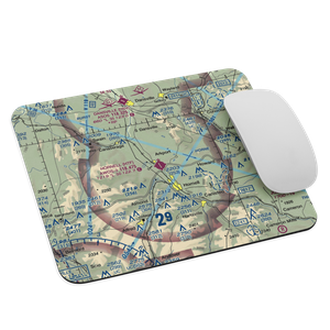 Hornell Municipal Airport (HTF) VFR Sectional Mouse Pad