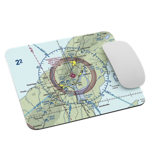 Houghton County Memorial Airport (CMX) VFR Sectional Mouse Pad