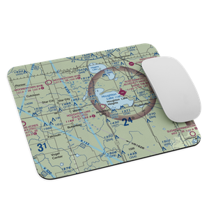 Houghton Lake State Airport (5Y2) VFR Sectional Mouse Pad