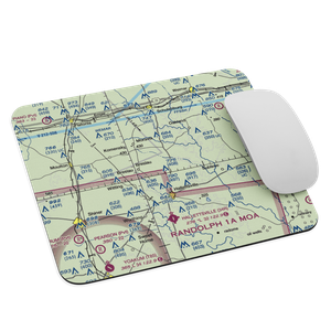 Hound Run Airport (XA40) VFR Sectional Mouse Pad