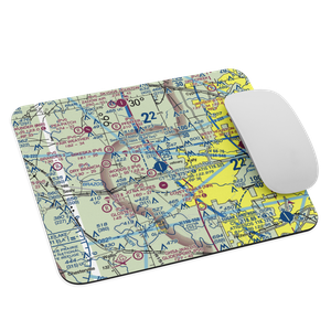 Houston Executive Airport (TME) VFR Sectional Mouse Pad
