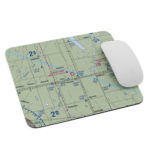 Howard Municipal Airport (8D9) VFR Sectional Mouse Pad