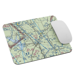 Hub Field (8TX0) VFR Sectional Mouse Pad