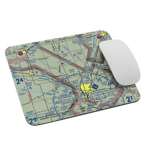 Huey Airport (1KS0) VFR Sectional Mouse Pad