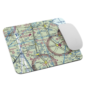Huey Airport (DE14) VFR Sectional Mouse Pad