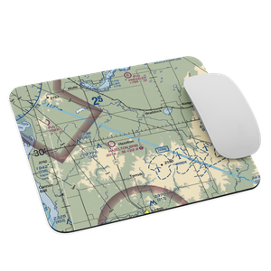 Humann Private Airstrip (ND85) VFR Sectional Mouse Pad
