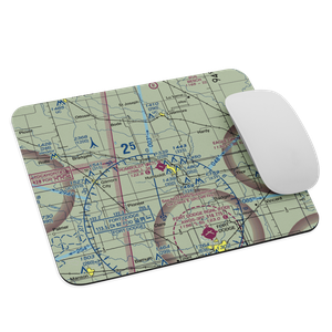 Humboldt Municipal Airport (0K7) VFR Sectional Mouse Pad
