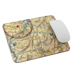 Hungry Ridge Ranch Airport (37ID) VFR Sectional Mouse Pad