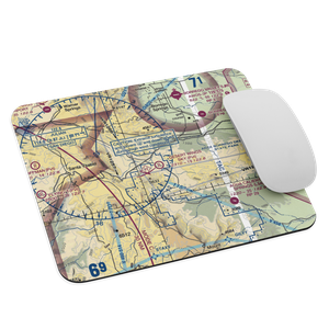 Hunt's Sky Ranch Airport (04CL) VFR Sectional Mouse Pad