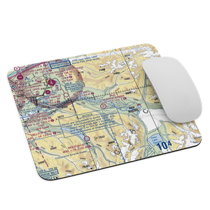 Hunter Creek Airport (AK66) VFR Sectional Mouse Pad