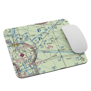 Hunziker Airport (2MO6) VFR Sectional Mouse Pad