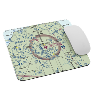 Huron County Memorial Airport (BAX) VFR Sectional Mouse Pad