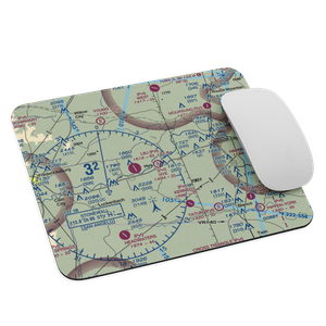 Hye Airport (0TS0) VFR Sectional Mouse Pad