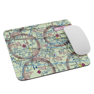 I & C Field (IN54) VFR Sectional Mouse Pad