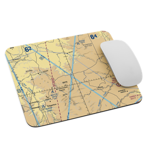 Iberlin Ranch Nr 2 Airport (WY18) VFR Sectional Mouse Pad