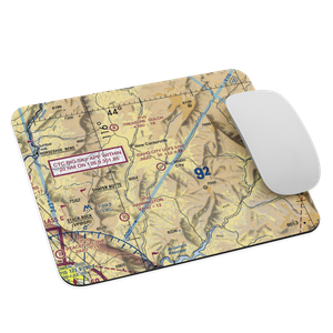 Idaho City US Forest Service Airport (U98) VFR Sectional Mouse Pad