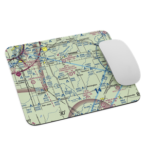 Illinois Valley Parachute Club Airport (81IL) VFR Sectional Mouse Pad