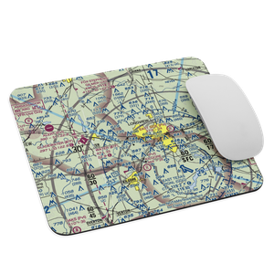 In The Trenches Airport (XS02) VFR Sectional Mouse Pad