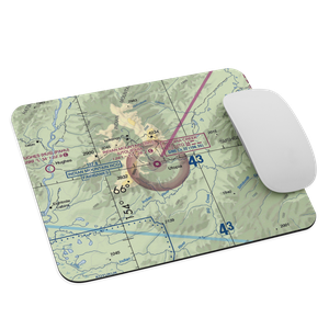 Indian Mountain LRRS Airport (UTO) VFR Sectional Mouse Pad