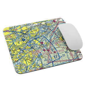 Inductotherm Airport (3NJ6) VFR Sectional Mouse Pad
