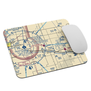 Ingalls Municipal Airport (30K) VFR Sectional Mouse Pad