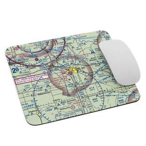 Iowa City Municipal Airport (IOW) VFR Sectional Mouse Pad
