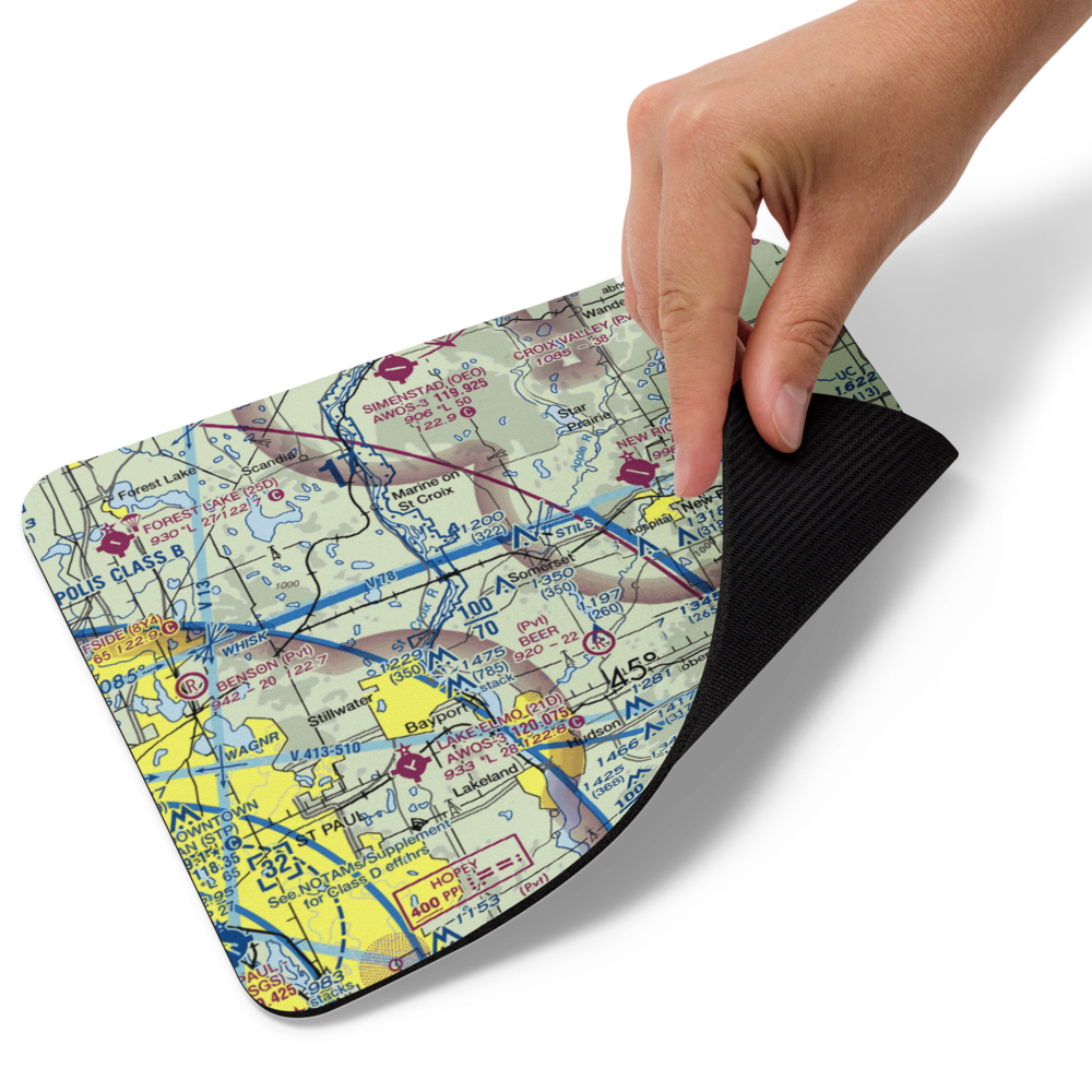 Irlbeck Airport (24WI) VFR Sectional Mouse Pad 