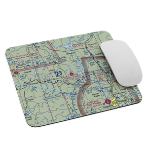 Iron County Airport (50D) VFR Sectional Mouse Pad