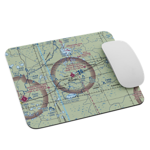 Isedor Iverson Airport (HZX) VFR Sectional Mouse Pad