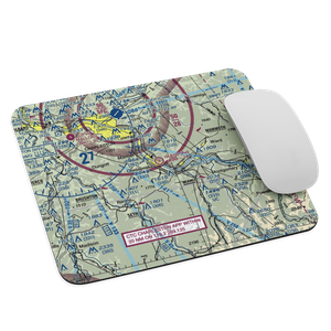 Island Airport (WV08) VFR Sectional Mouse Pad