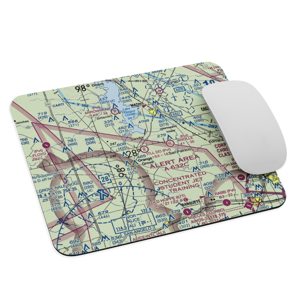 Itll Do Airfield (1XS0) VFR Sectional Mouse Pad 
