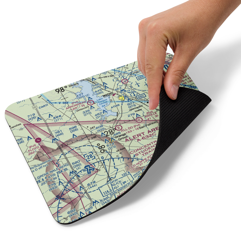 Itll Do Airfield (1XS0) VFR Sectional Mouse Pad 