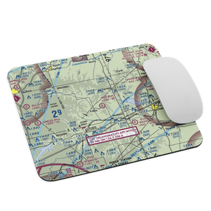 Ives Airport (OK96) VFR Sectional Mouse Pad
