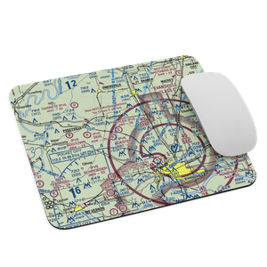 J & S Field (12IN) VFR Sectional Mouse Pad