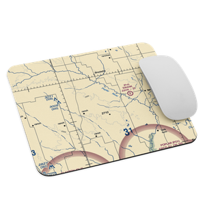 J B Airport (MT90) VFR Sectional Mouse Pad