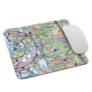 J C's Airport (27WA) VFR Sectional Mouse Pad