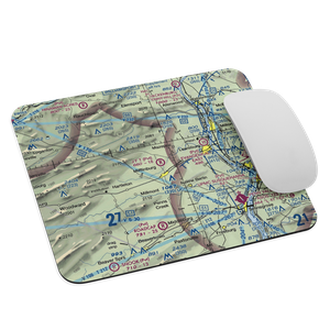 J F T Airport (8PA4) VFR Sectional Mouse Pad