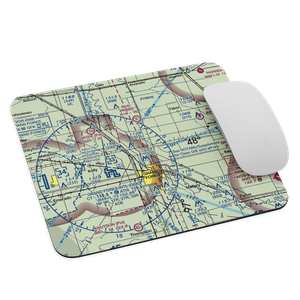 J J and T Airport (MN81) VFR Sectional Mouse Pad