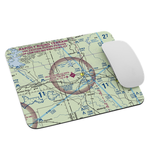 J Lynn Helms Sevier County Airport (DEQ) VFR Sectional Mouse Pad