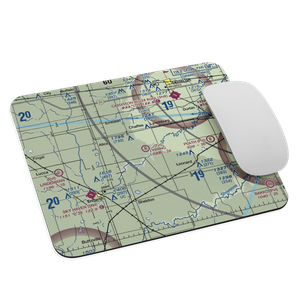 J Vining Airport (8ND6) VFR Sectional Mouse Pad