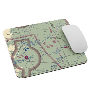 J Y Ranch-R B Masterson Iii Estate Airport (1TX2) VFR Sectional Mouse Pad
