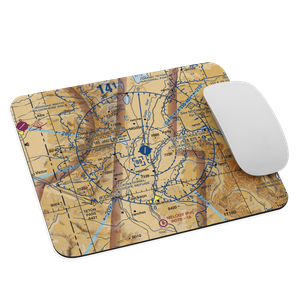 Jackson Hole Airport (JAC) VFR Sectional Mouse Pad