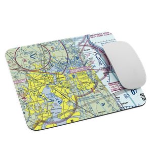 Jacksonville Executive at Craig Airport (CRG) VFR Sectional Mouse Pad