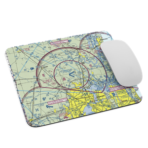 Jacksonville International Airport (JAX) VFR Sectional Mouse Pad