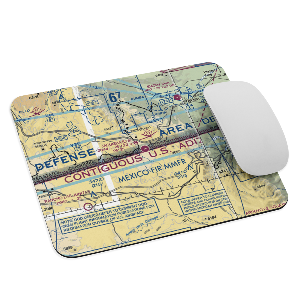 Jacumba Airport (L78) VFR Sectional Mouse Pad 