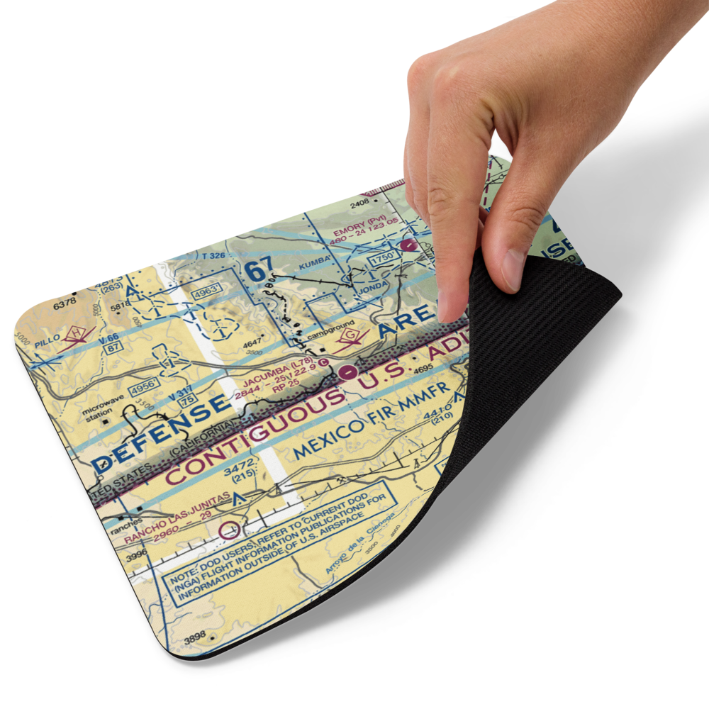 Jacumba Airport (L78) VFR Sectional Mouse Pad 