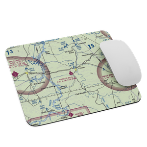 James Tucker Airport (M15) VFR Sectional Mouse Pad